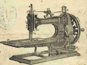 history of the sewiing machine