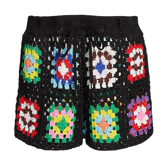 custom crocheted shorts