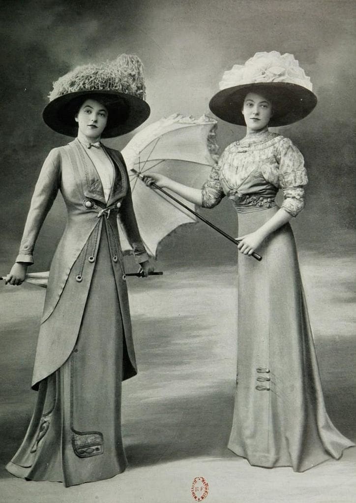 1900s edwardian style dresses