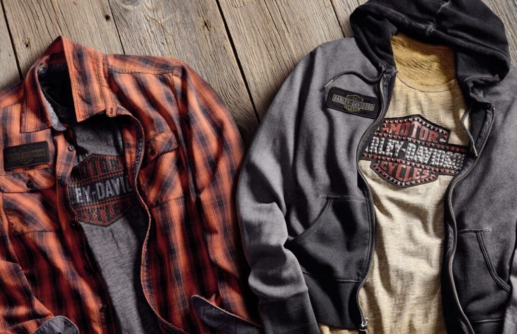 harley Davidson clothing brand