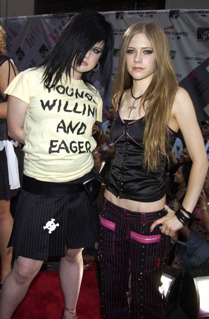 emo fashion avril