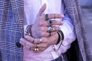 mens fashion rings