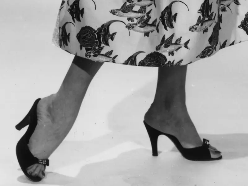 short heels 1950s