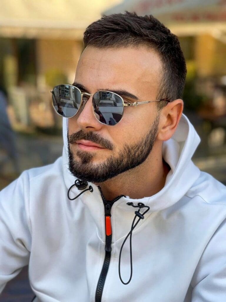 silver sunglasses for men