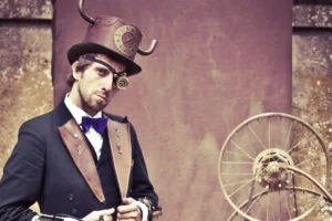 steampunk style outfit